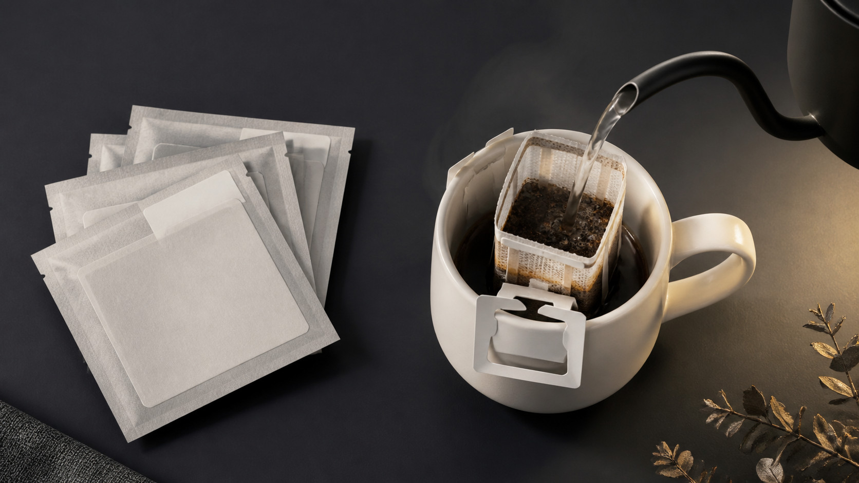 ドリップバッグコーヒーを1杯あたりで比較するイメージ