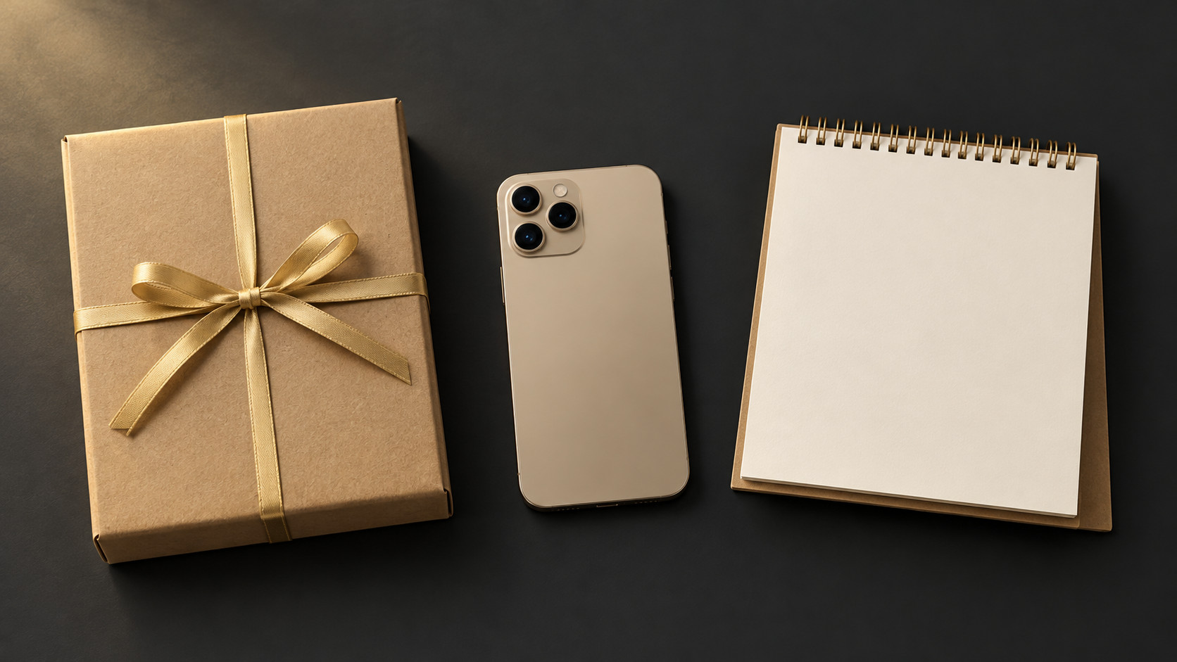 限定グッズの予約・発送をイメージした小包とスマートフォン